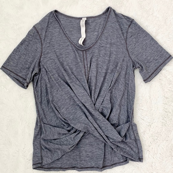 lululemon twist front top